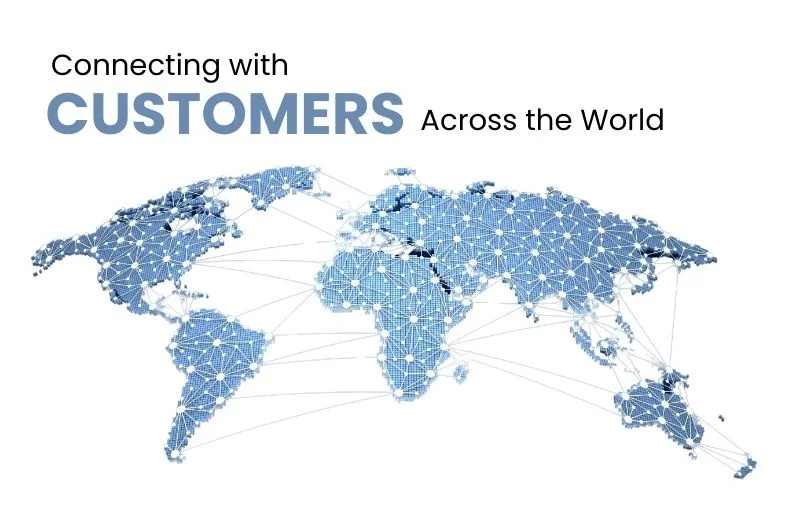 World Map Showing Digital Connection
w3infotech connects the world