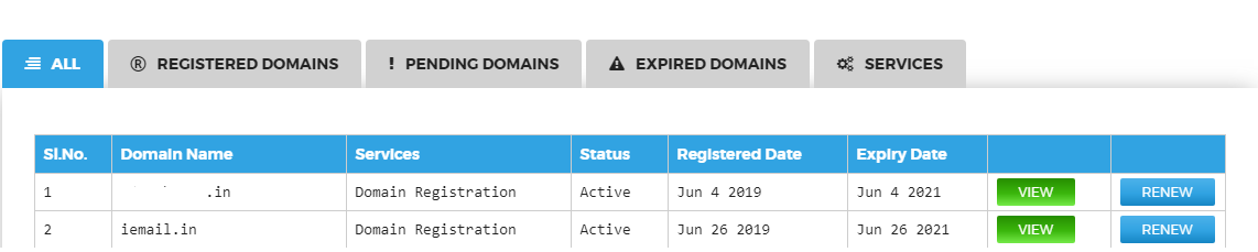 renew domains